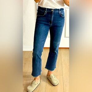 Citizens of Humanity size 27 Isola cropped boot jeans